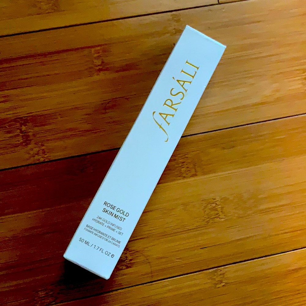 Farsali Rose Gold Skin Mist 50ml brand new
